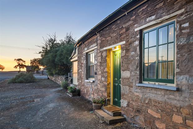Cottage 8 — the stone cottages of Tivers Row on Truro Street, Burra
