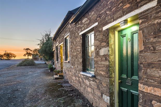 Cottage 10 — the stone cottages of Tivers Row on Truro Street, Burra